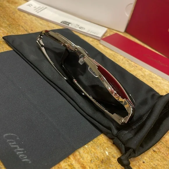 Cartier CT0425S - 004 aviator sunglasses.59-16-140 Authentic Brand New Eyewear